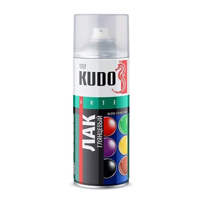 Лак акриловый Kudo KU-9002 универсальный глянцевый (0,52 л) - фото 6992