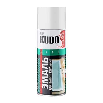 Эмаль для ванн Kudo KU-1301 белая (0,52 л) - фото 6994