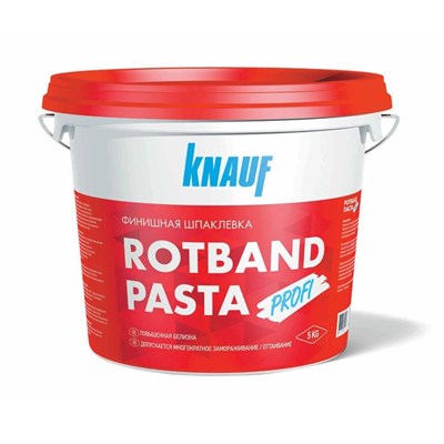 Шпаклевка готовая Knauf Rotband Pasta Profi (5 кг) - фото 7829