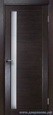 Дверное полотно LEX GAMMA 600*2000 горький шоколад, арт. LGGS-600 ПВХ + дверная коробка - фото 8213