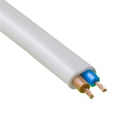 Провод соединительный гибкий ПУГНП 2х1,5 мм2, белый