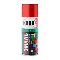 Эмаль аэрозольная Kudo KU-1024 красно-коричневая (0,52 л)