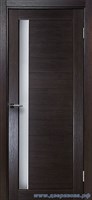 Дверное полотно LEX GAMMA 600*2000 горький шоколад, арт. LGGS-600 ПВХ + дверная коробка