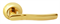 Дверная ручка RUCETTI RAP 3 SG/GP Цвет - Матовое золото/золото - фото 7544