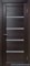 Дверное полотно LEX ALPHA 700*2000 горький шоколад, арт.LAGS-700 ПВХ +дверная коробка - фото 8202