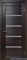 Дверное полотно LEX ALPHA 800*2000 горький шоколад, арт.LAGS-800 ПВХ +дверная коробка - фото 8204